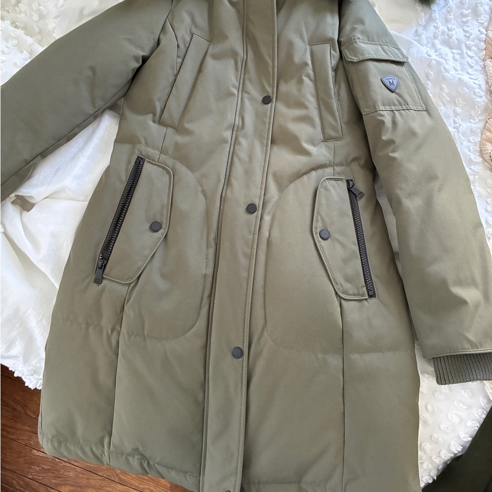 1 Madison Olive Puffer Jacket